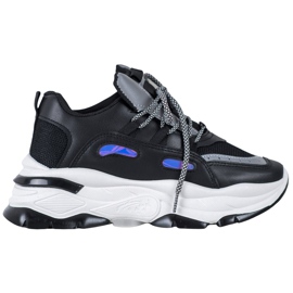 Small Swan Baskets de sport noir