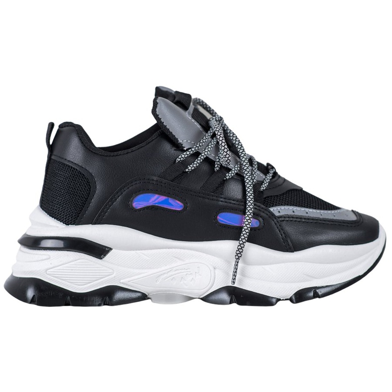 Small Swan Baskets de sport le noir Small Swan Baskets de sport le noir