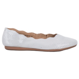 Filippo Ballerines en cuir élégantes gris Filippo Ballerines en cuir élégantes gris