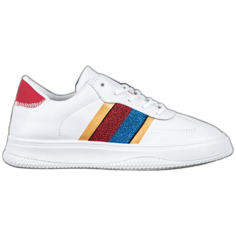 Small Swan Chaussures de sport à la mode blanche