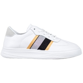 Small Swan Chaussures de sport à la mode blanc