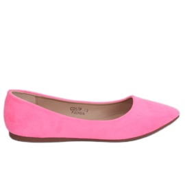 Ballerines femme fuchsia CD57P Fuchsia rose