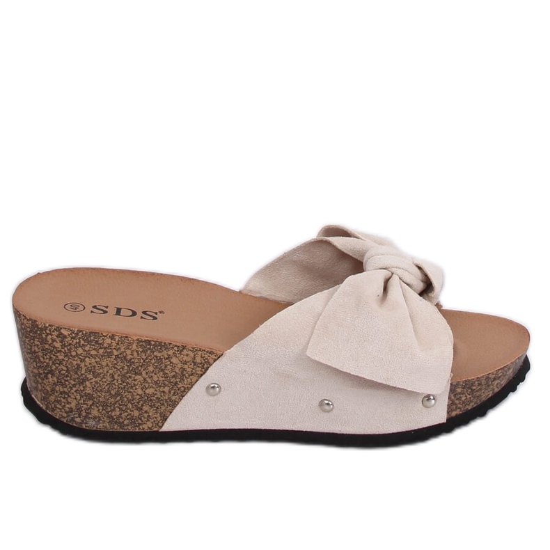 Chaussons beiges 7862-KL Beige