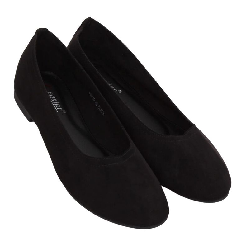 Ballerines douces noires pour femmes NK17P Noir le noir