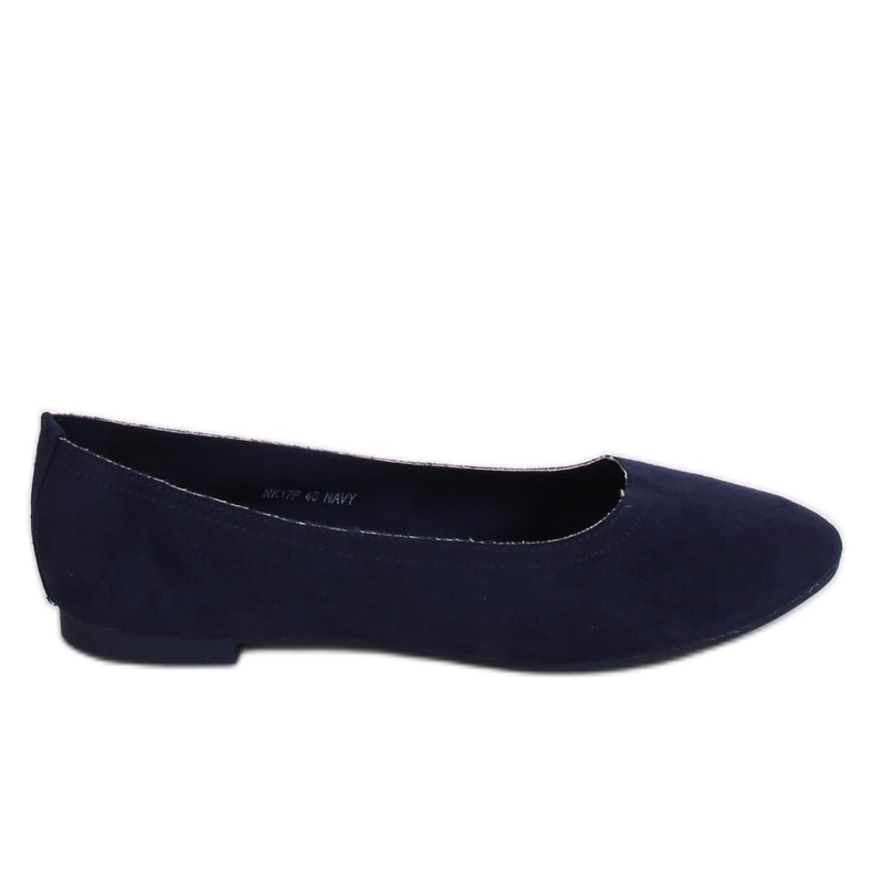 Ballerines douces bleu marine pour femme NK17P Navy Ballerines douces bleu marine pour femme NK17P Navy