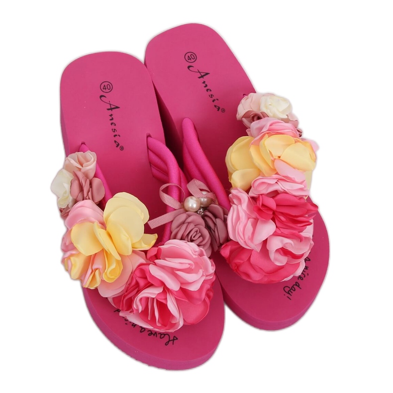 Semelles mousse Fuchsia N-31 Fuchsia multicolore