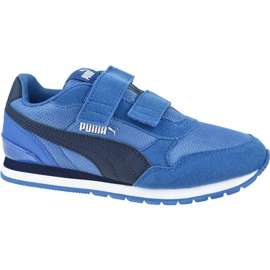 Puma St Runner V2 Mesh Ps Jr 367136 07 bleu Puma St Runner V2 Mesh Ps Jr 367136 07 bleu