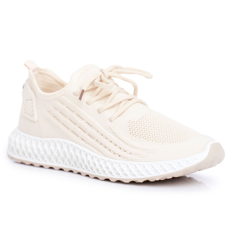 Chaussures Sport Femme Beige Clair Mersea