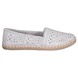 MCKEYLOR Espadrilles Aztèques Avec Motifs Aztèques brun gris