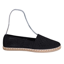MCKEYLOR Espadrilles Aztèques Avec Motifs Aztèques le noir