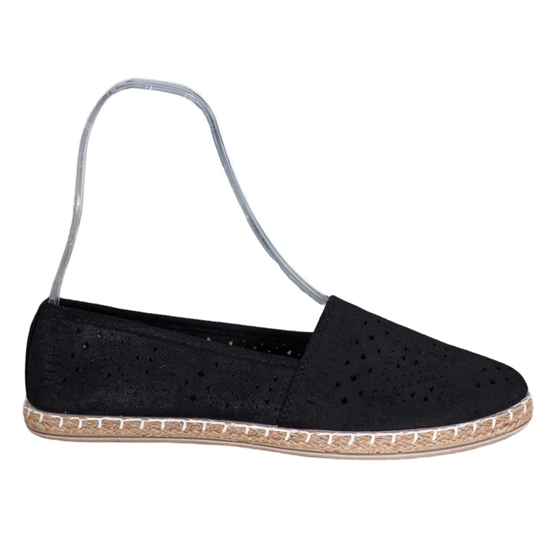 MCKEYLOR Espadrilles Aztèques Avec Motifs Aztèques le noir