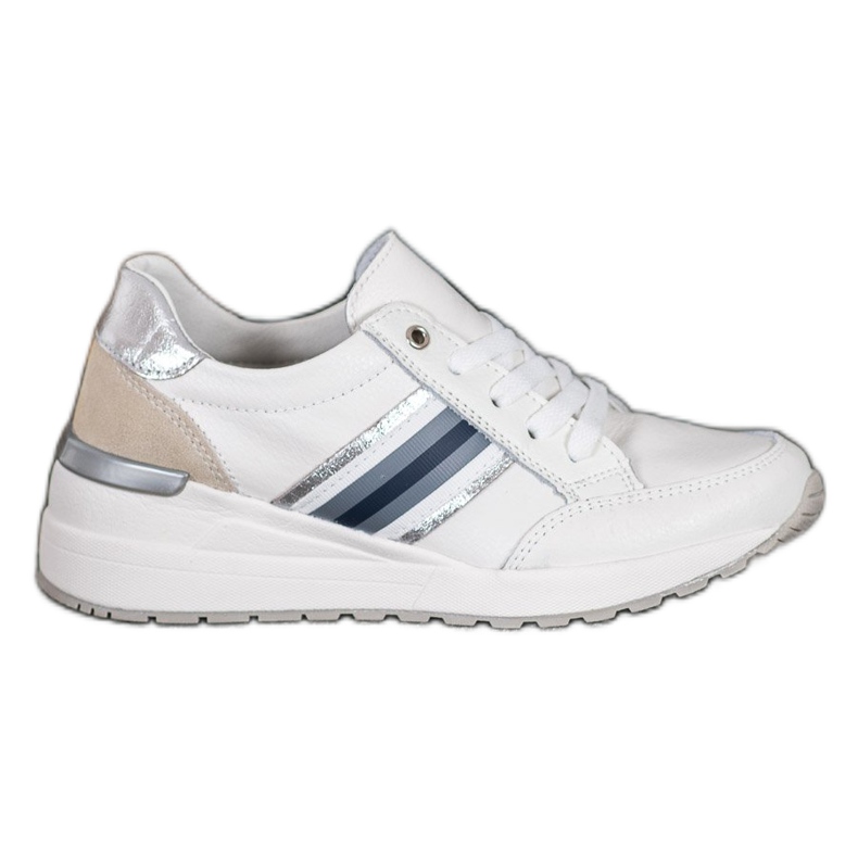 Filippo Chaussures de sport en cuir blanche Filippo Chaussures de sport en cuir blanche