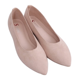 Ballerines femme beiges NK19P Beige