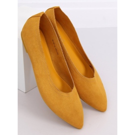 Ballerines femme miel NK19P Jaune