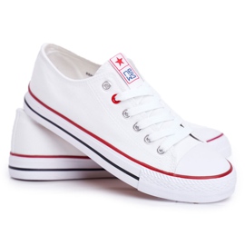Baskets Flamenco Blanches Femme