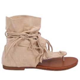 Tongs à tige beige SL1010P Beige Tongs à tige beige SL1010P Beige