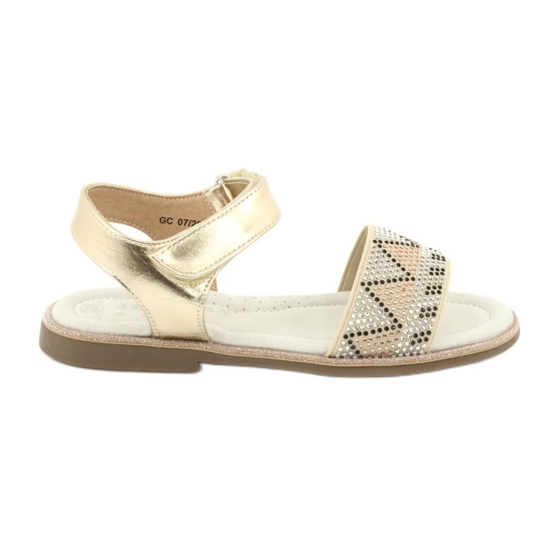 American Club Filles de sandales le noir