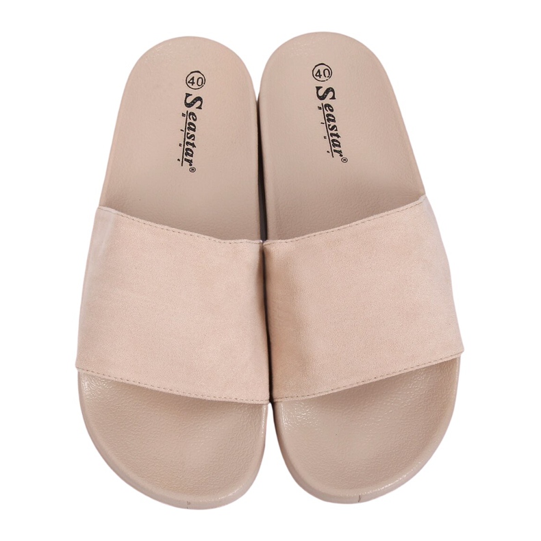 Chaussons simples beiges CK98 Beige Chaussons simples beiges CK98 Beige
