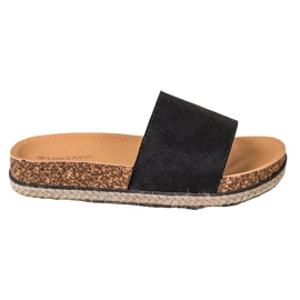 Chaussons VINCEZA noirs le noir Chaussons VINCEZA noirs le noir