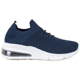 Sweet Shoes Chaussures de sport textiles bleu