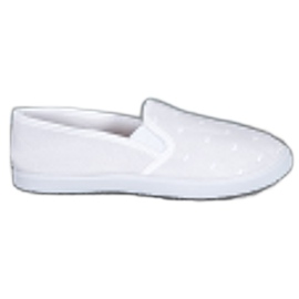 SHELOVET Slipons Blancs En Coeurs blanche
