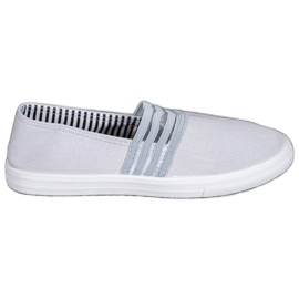 SHELOVET Baskets à enfiler confortables gris SHELOVET Baskets à enfiler confortables gris