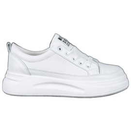 SHELOVET Baskets sur la plateforme Nice Girl blanc