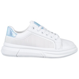 SHELOVET Chaussures de sport blanches