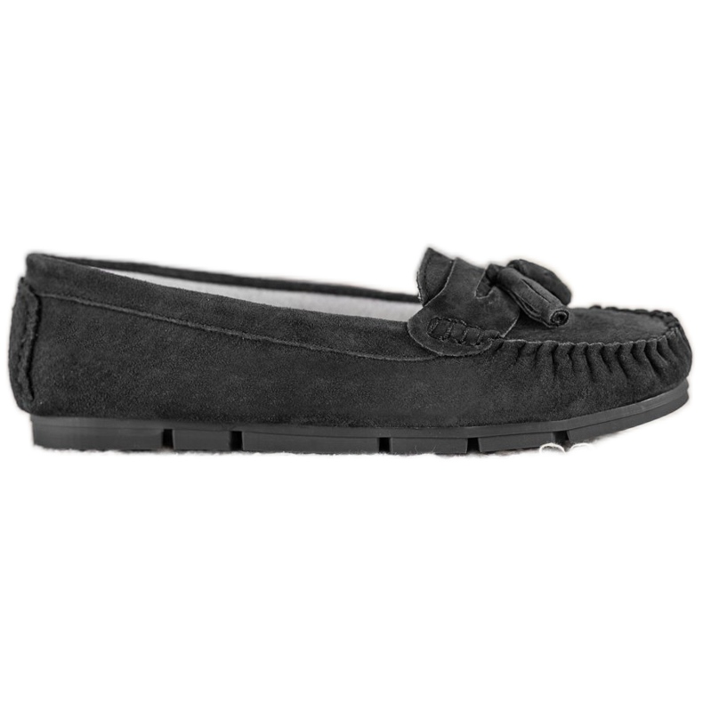 Mocassins confortables en cuir VINCEZA le noir Mocassins confortables en cuir VINCEZA le noir