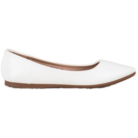 Seastar Ballerines blanches en cuir écologique