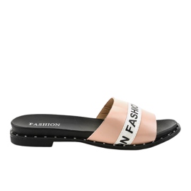 Chaussons roses mode 888-2 Chaussons roses mode 888-2