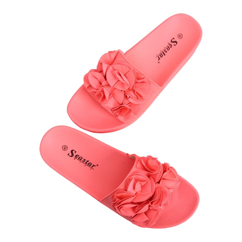 Corail CK148P Chaussons corail sur semelle haute rose