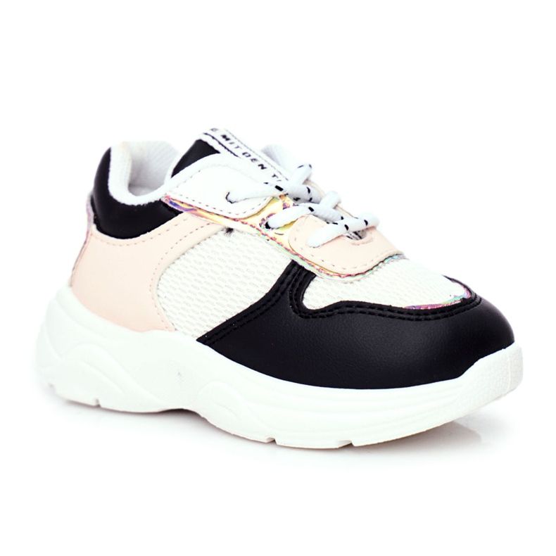 FRROCK Chaussures de sport noires Matylda pour enfants multicolore