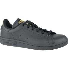 Chaussures Adidas Stan Smith Jr EF4914 le noir