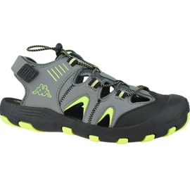 Sandales Kappa Taken T 260585T-1633 bleu gris