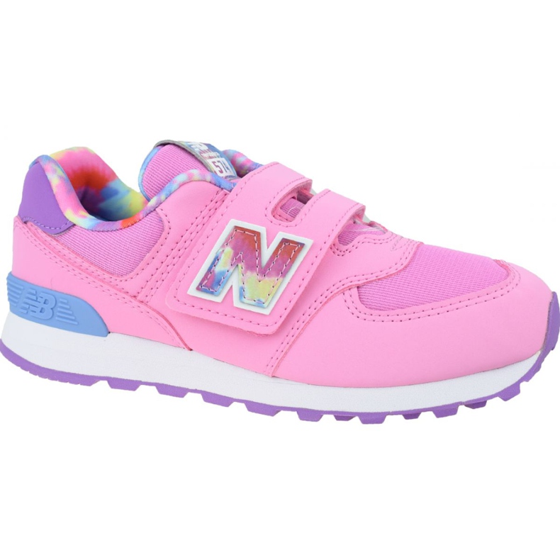 Chaussures New Balance Jr YV574TDP bleu rose Chaussures New Balance Jr YV574TDP bleu rose
