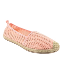 Baskets en dentelle rose JX55P