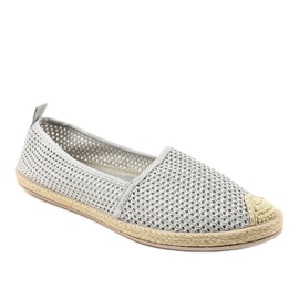 Baskets grises à lacet JX55P