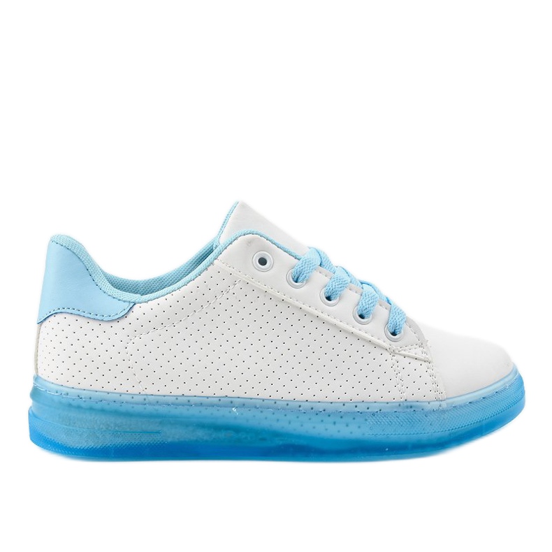 Baskets blanches Baskets H-33 bleu