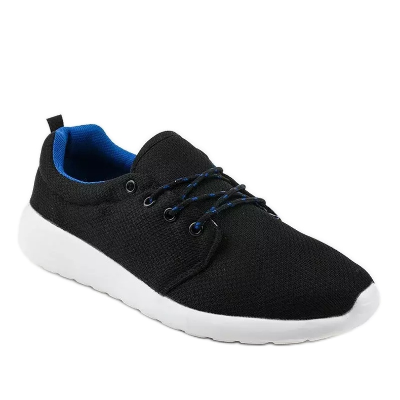 Chaussures de sport pour hommes noires YFM-71A le noir