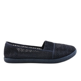 Baskets slip-on CB1711-47 bleu marine