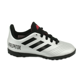 Chaussures de foot Adidas Predator 19.4 Tf Jr G25825 argent Chaussures de foot Adidas Predator 19.4 Tf Jr G25825 argent