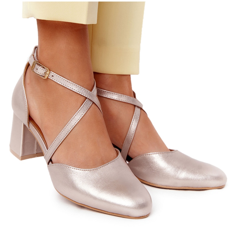 Escarpins Femme Maciejka Cuir Doré 04070-25 d'or Escarpins Femme Maciejka Cuir Doré 04070-25 d'or