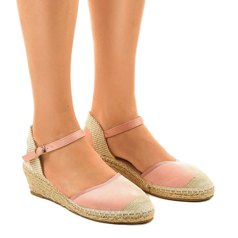Espadrilles roses 3M85-20 Espadrilles roses 3M85-20