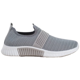 SHELOVET Chaussures de sport à enfiler gris SHELOVET Chaussures de sport à enfiler gris