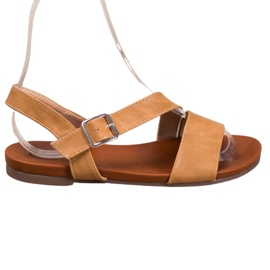 Kylie Sandales classiques brun