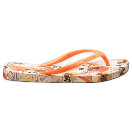 HOTMARZZ Tongs à motifs multicolore