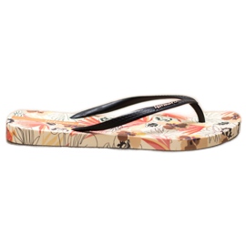 HOTMARZZ Tongs à motifs multicolore