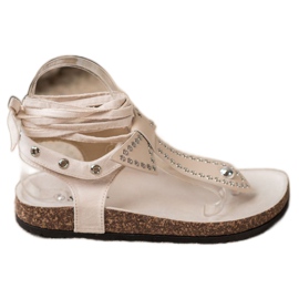 Seastar Sandales tongs nouées brun Seastar Sandales tongs nouées brun