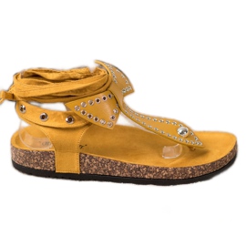 Seastar Sandales tongs nouées jaune